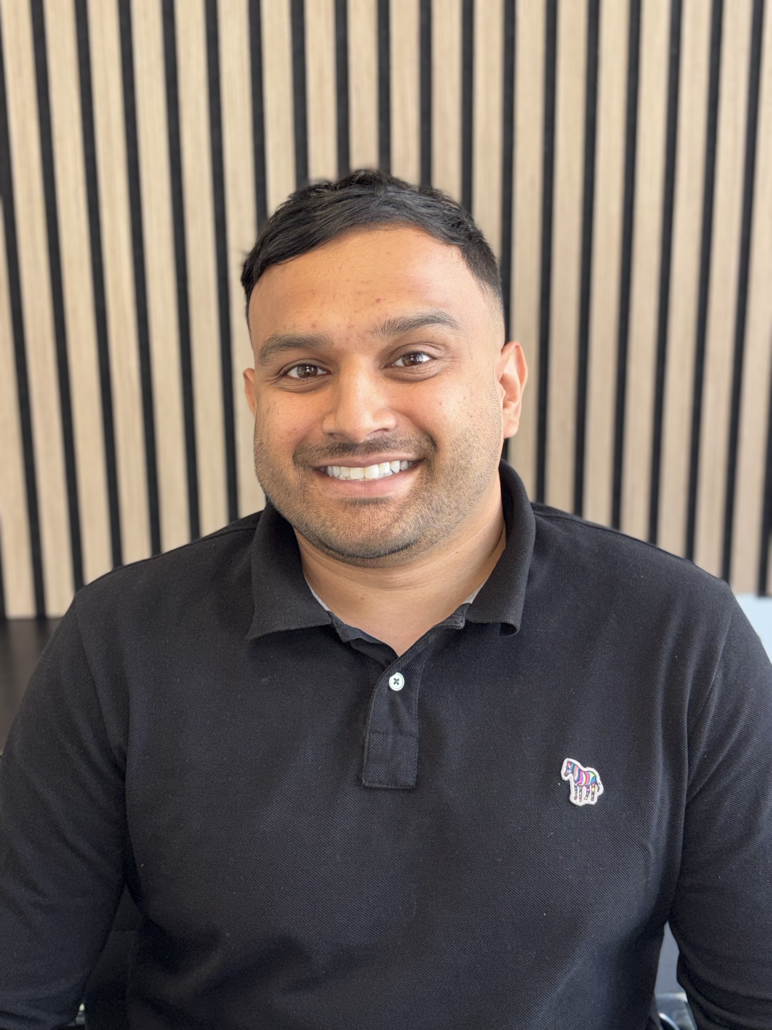 A photograph of Dharmesh Patel